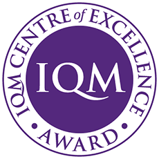 IQM Centre Of Excellence Award Logo
